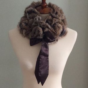 J. McLaughlin Rabbit Fur Collar